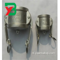 Aluminium verminderde camlock koppelingstype D